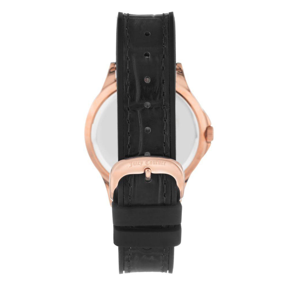 Juicy Couture Rose Gold with Swarovski Crystals Ladies Watch - JC1008RGBK