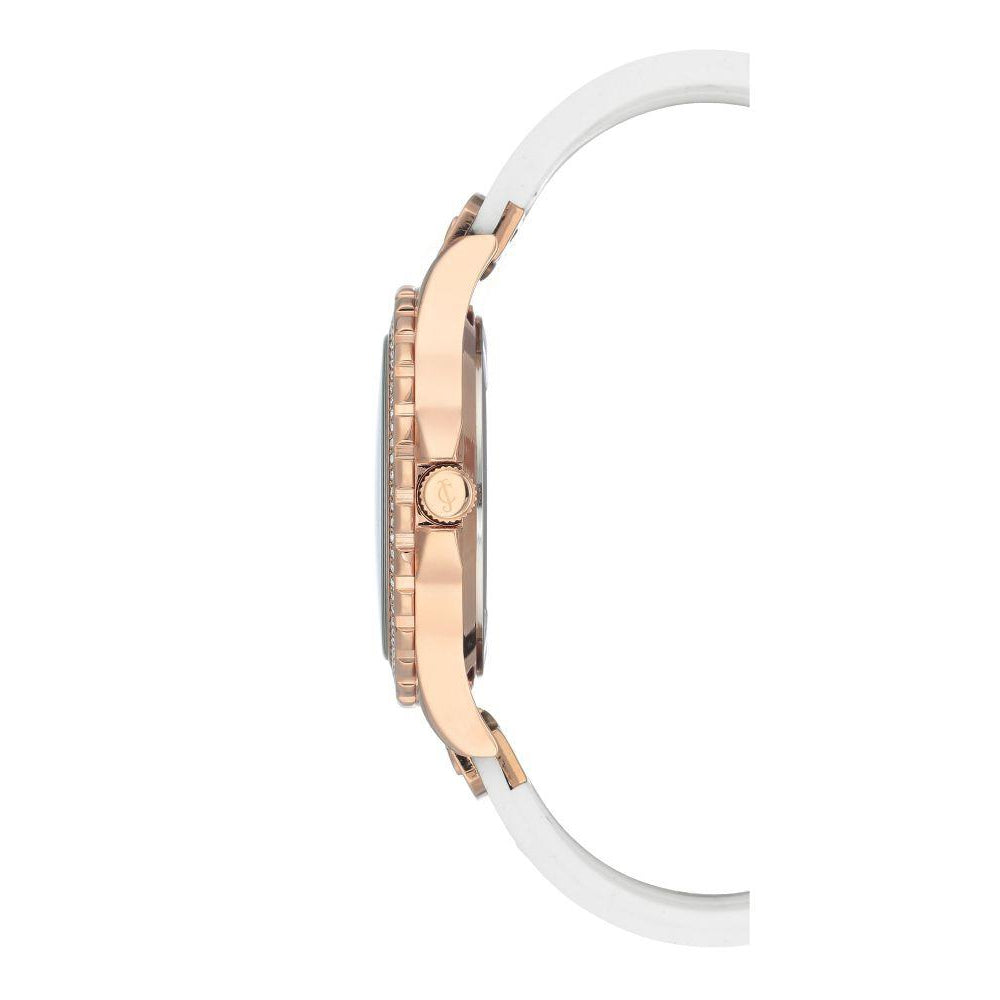 Juicy Couture Rose Gold with Swarovski Crystals Ladies Watch - JC1008RGWT