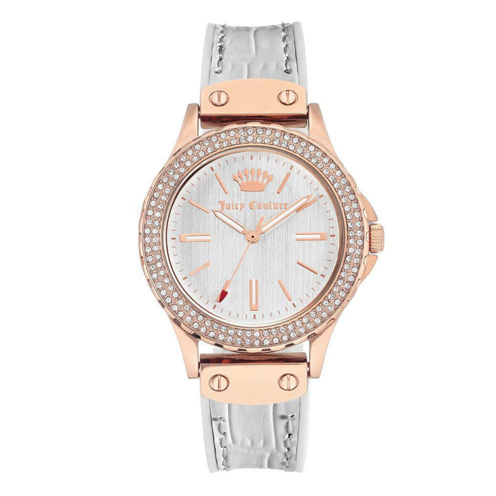 Juicy Couture Rose Gold with Swarovski Crystals Ladies Watch - JC1008RGWT