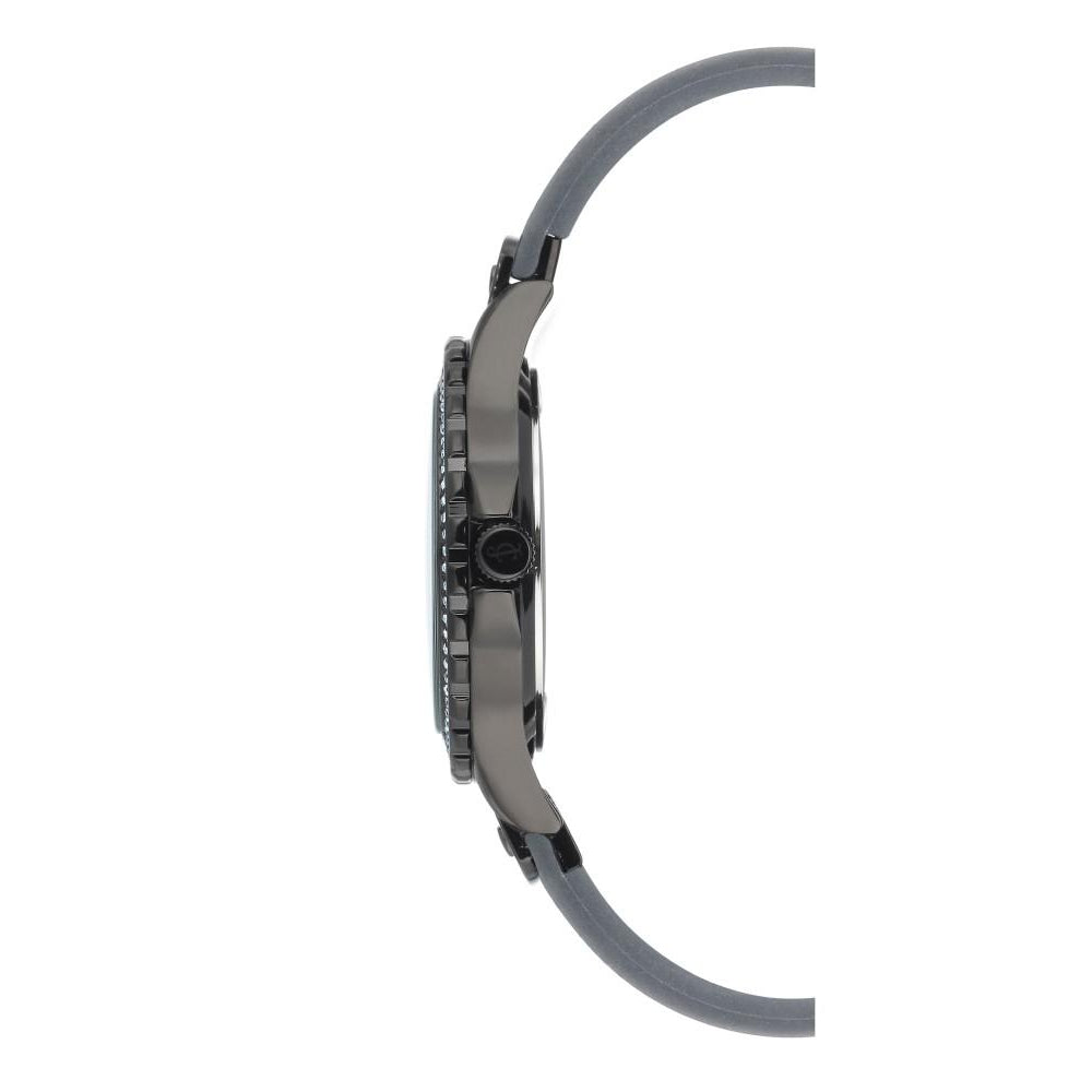Juicy Couture  Denim & Grey Silicone Band Ladies Watch - JC1009BKGY