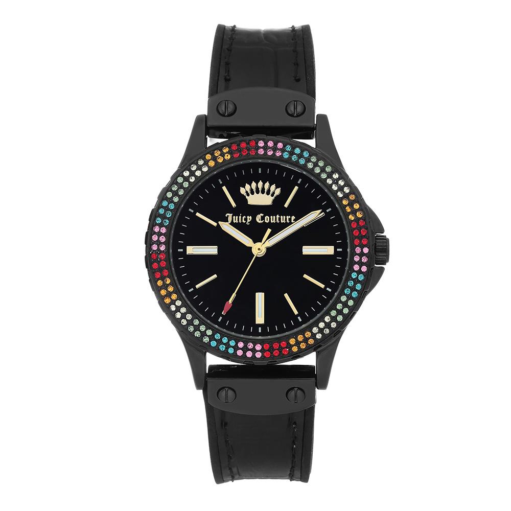 Juicy Couture Multi-colour Swarovski Crystals Ladies Watch - JC1009MTBK