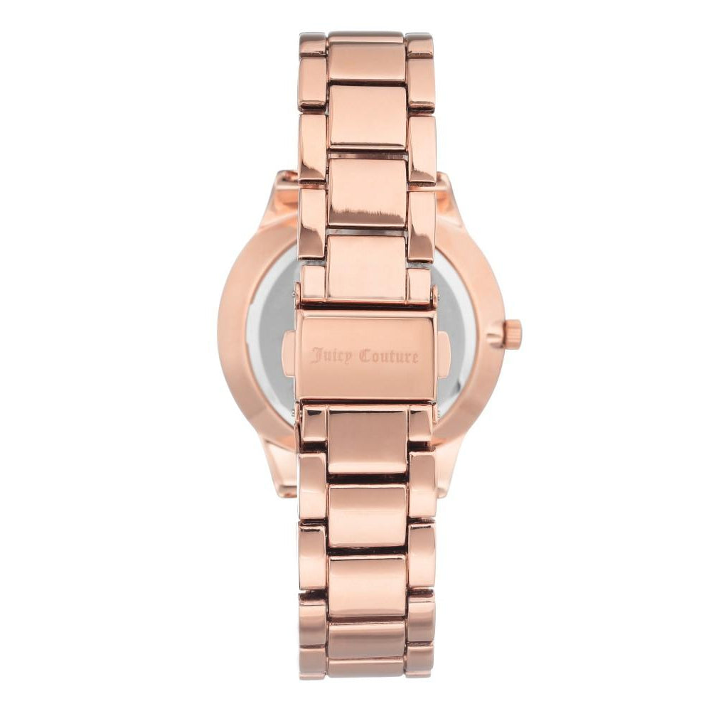 Juicy Couture Rose Gold Steel Ladies Watch - JC1016RMRG