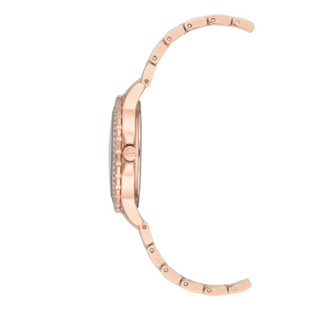 Juicy Couture Rose Gold Steel Bracelet Ladies Watch - JC1020BNRG