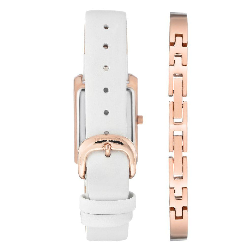 Juicy Couture Ladies Rose Gold Watch & Bracelet with Charms - JC1030RGST