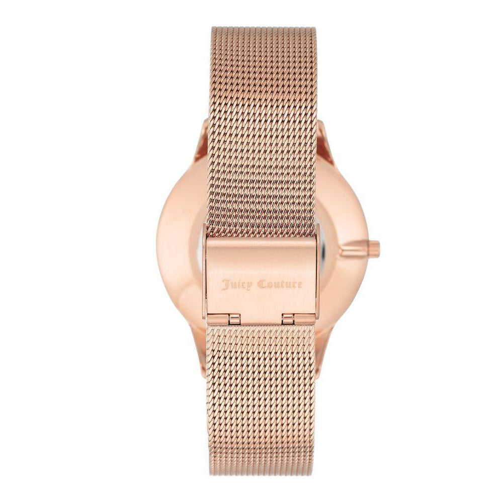 Juicy Couture Rose Gold Mesh Ladies Watch - JC1032RGRG