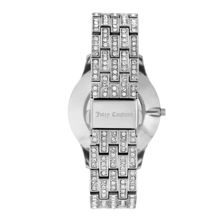 Juicy Couture Silver Steel with Swarovski Crytals Ladies Watch - JC1045PVSV