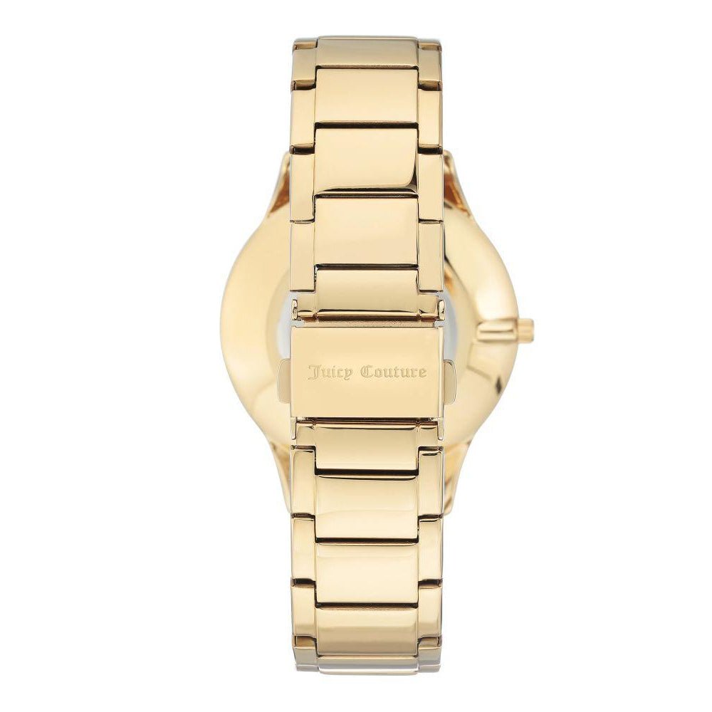 Juicy Couture Gold Steel Ladies Watch - JC1052WTGB