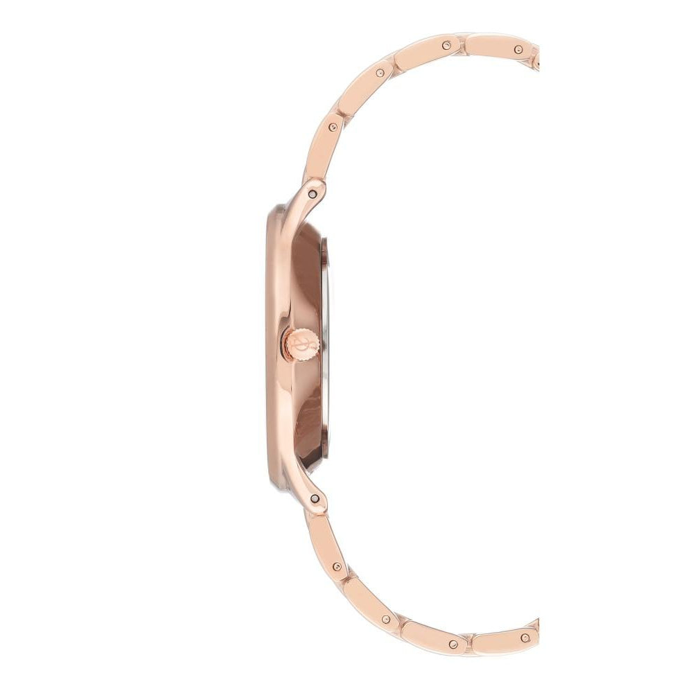 Juicy Couture Rose Gold Steel Ladies Watch - JC1058NVRG