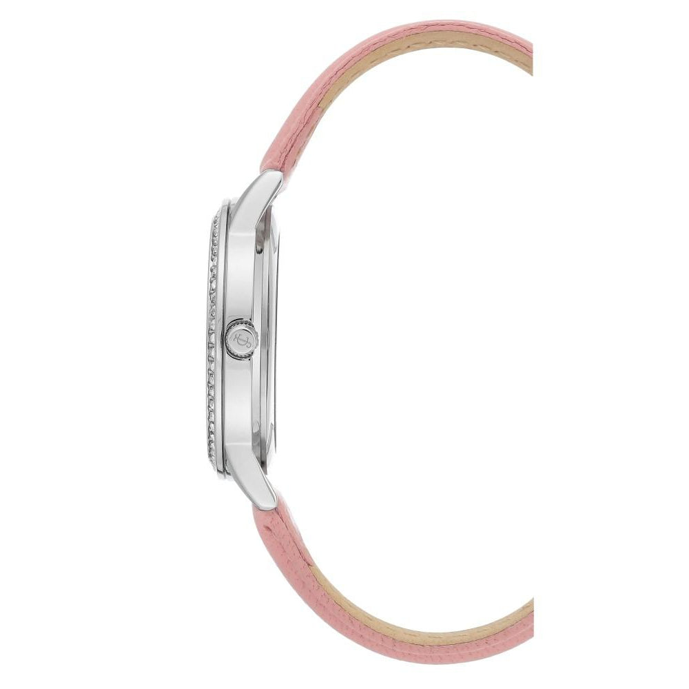 Juicy Couture Light Pink Leather with Swarovski Crystals Ladies Watch - JC1133PKPK