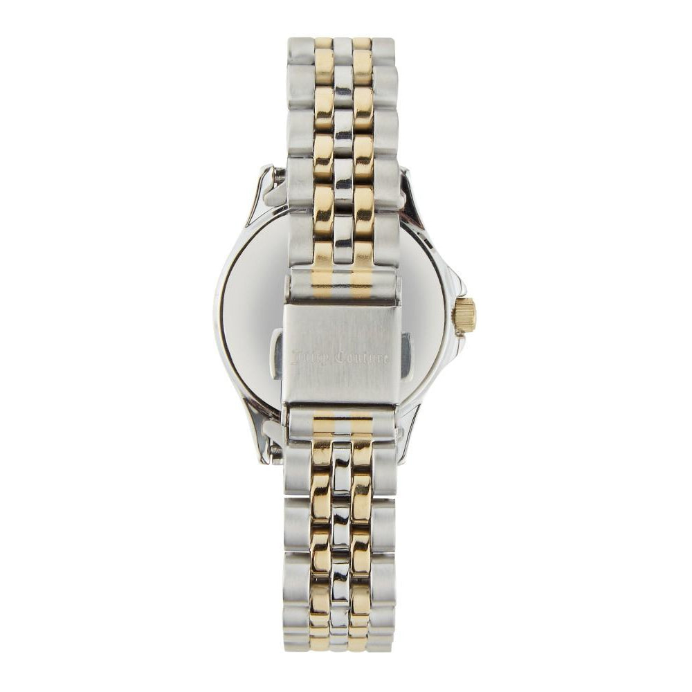 Juicy Couture Two-Tone Steel Black Dial Women's Watch - JC1137BKTT