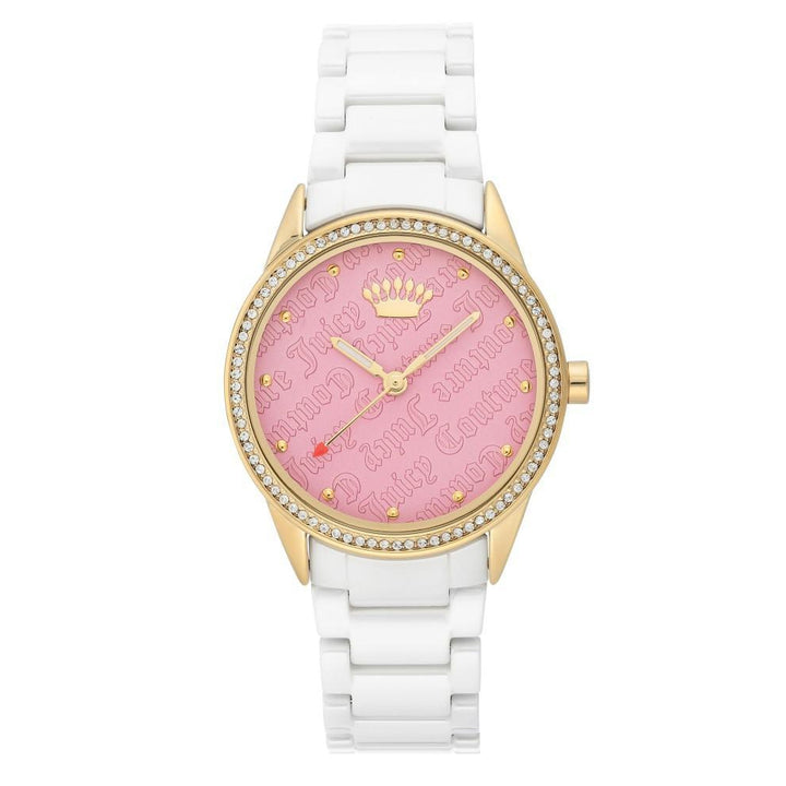 Juicy Couture Light Pink Dial with Swarovski Crystals Ladies Watch - JC1172PKWT