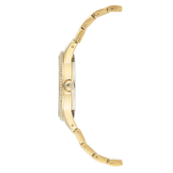 Juicy Couture Gold Steel with Swarovski Crystals Ladies Watch - JC1174CHGB
