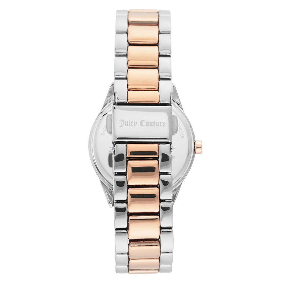 Juicy Couture Two-Tone with Swarovski Crystals Ladies Watch - JC1175SVRT