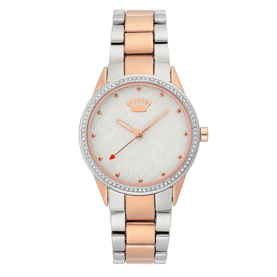 Juicy Couture Two-Tone with Swarovski Crystals Ladies Watch - JC1175SVRT