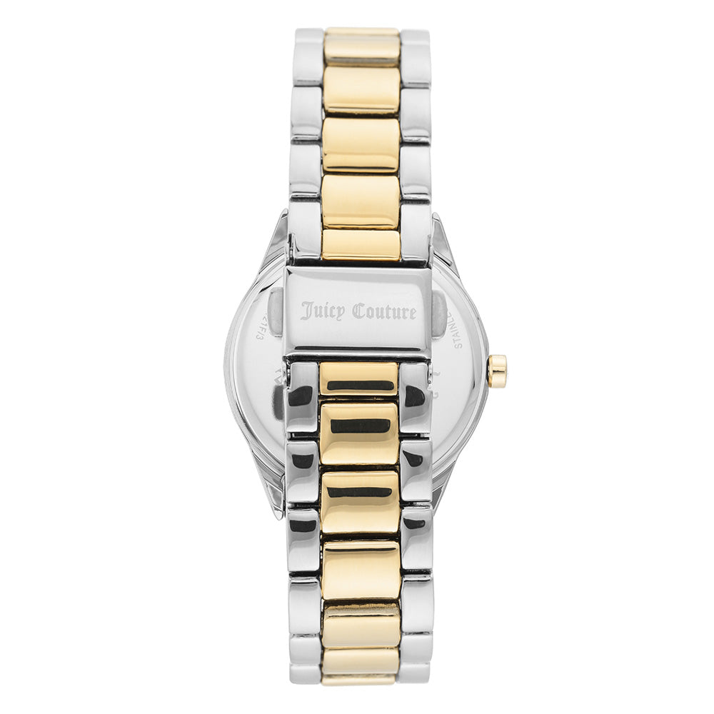 Juicy Couture Two-Tone with Swarovski Crystals Ladies Watch - JC1175SVTT