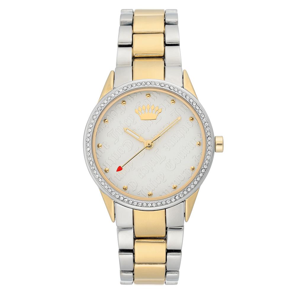 Juicy Couture Two-Tone with Swarovski Crystals Ladies Watch - JC1175SVTT