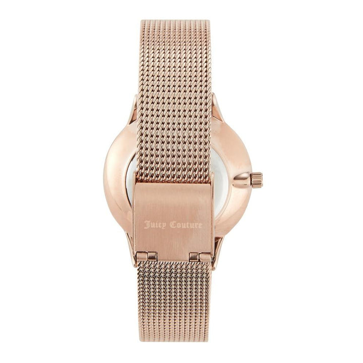 Juicy Couture Rose Gold Mesh Ladies Watch - JC1178NVRG