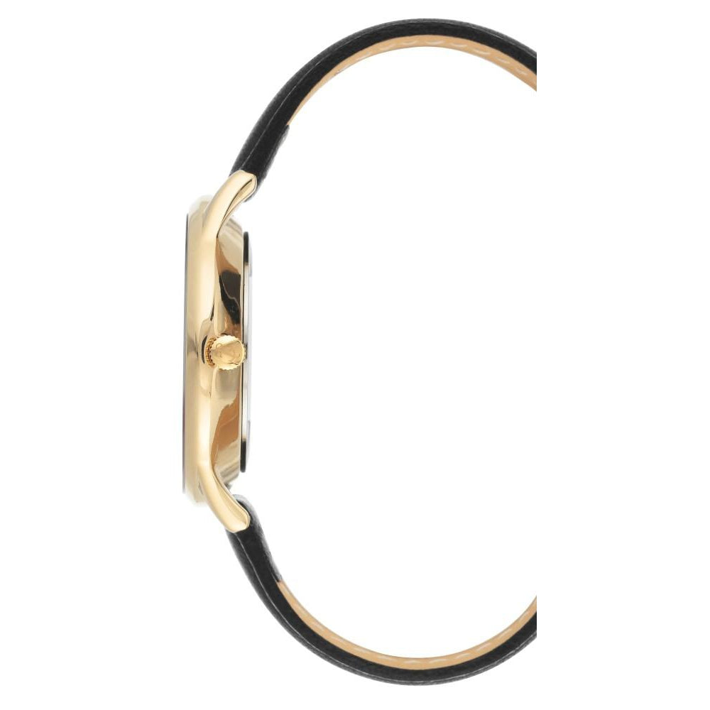 Juicy Couture Black Leather Ladies Watch - JC1186BKBK