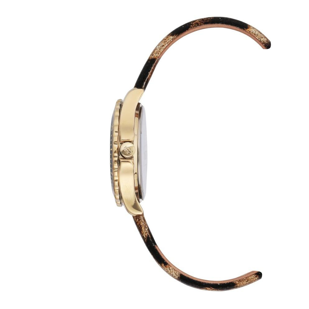 Juicy Couture Light Champagne Dial with Crystals Ladies Watch - JC1206GPLE