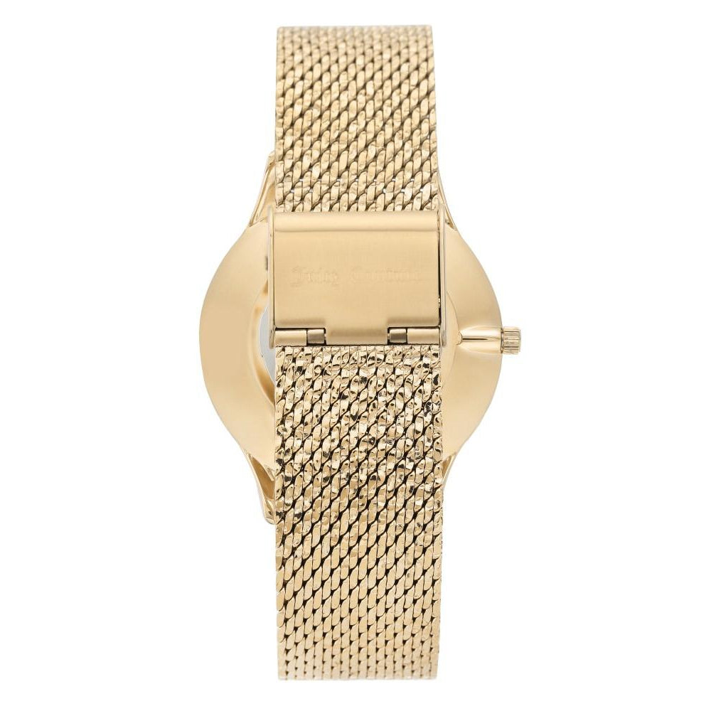 Juicy Couture Gold Mesh Ladies Watch - JC1210CHGB