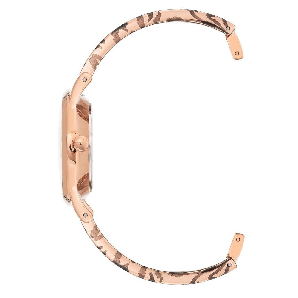 Juicy Couture Rose Gold Steel with Leopard Pattern Ladies Watch - JC1238RGLE