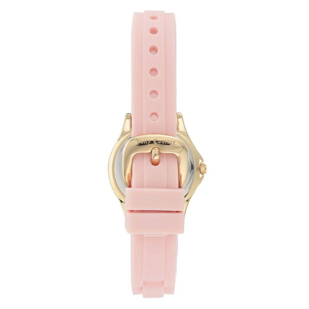 Juicy Couture Light Pink Silicone Band Ladies Watch - JC1248GPLP