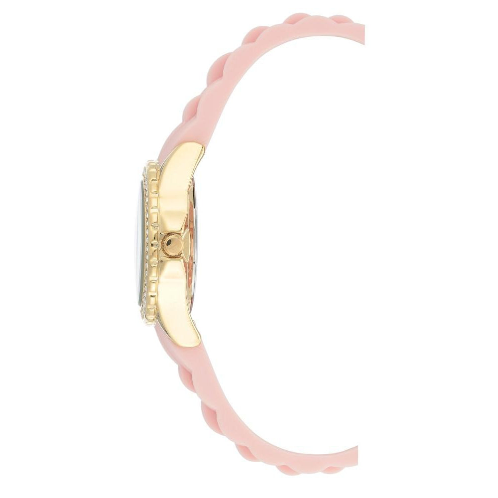 Juicy Couture Light Pink Silicone Band Ladies Watch - JC1248GPLP