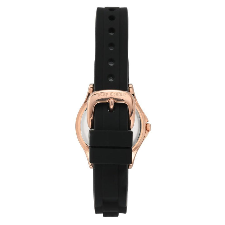 Juicy Couture Black Dial with Swarovski Crystals Ladies Watch - JC1248RGBK