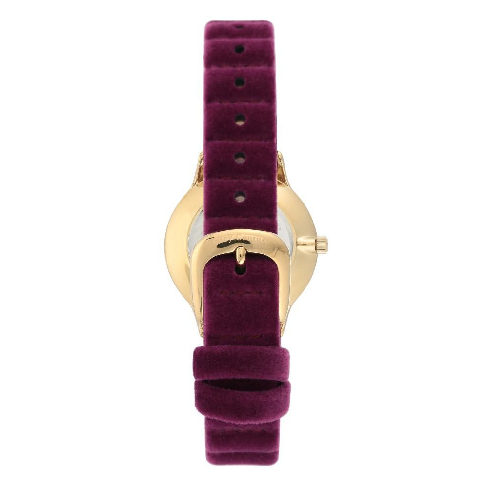 Juicy Couture Purple Velvet Ladies Watch - JC1250PRPR