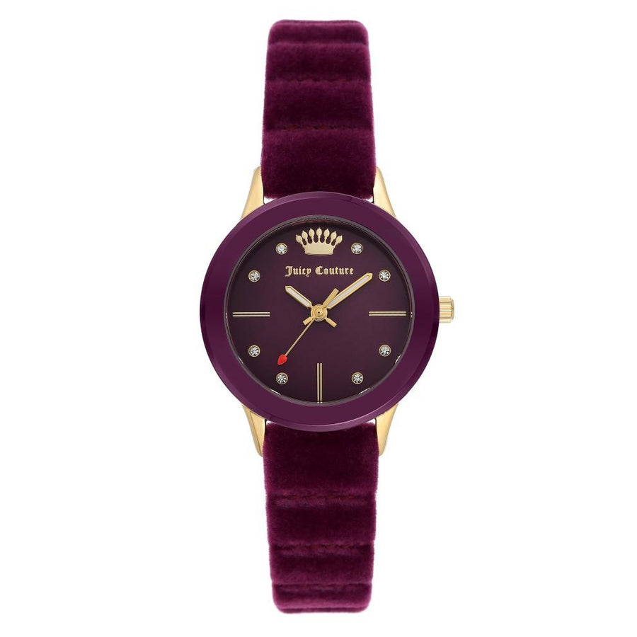 Juicy Couture Purple Velvet Ladies Watch - JC1250PRPR
