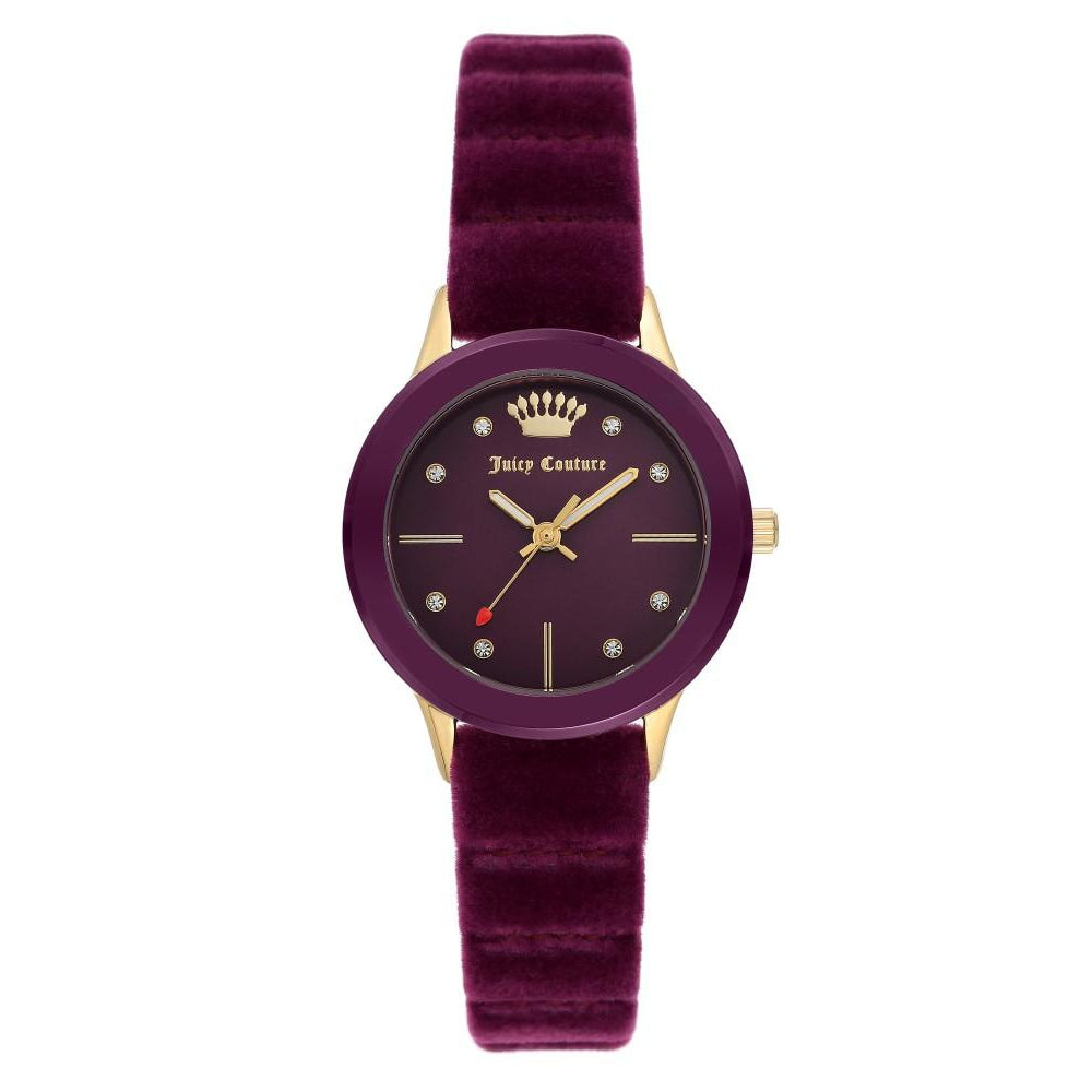 Juicy Couture Purple Velvet Ladies Watch - JC1250PRPR