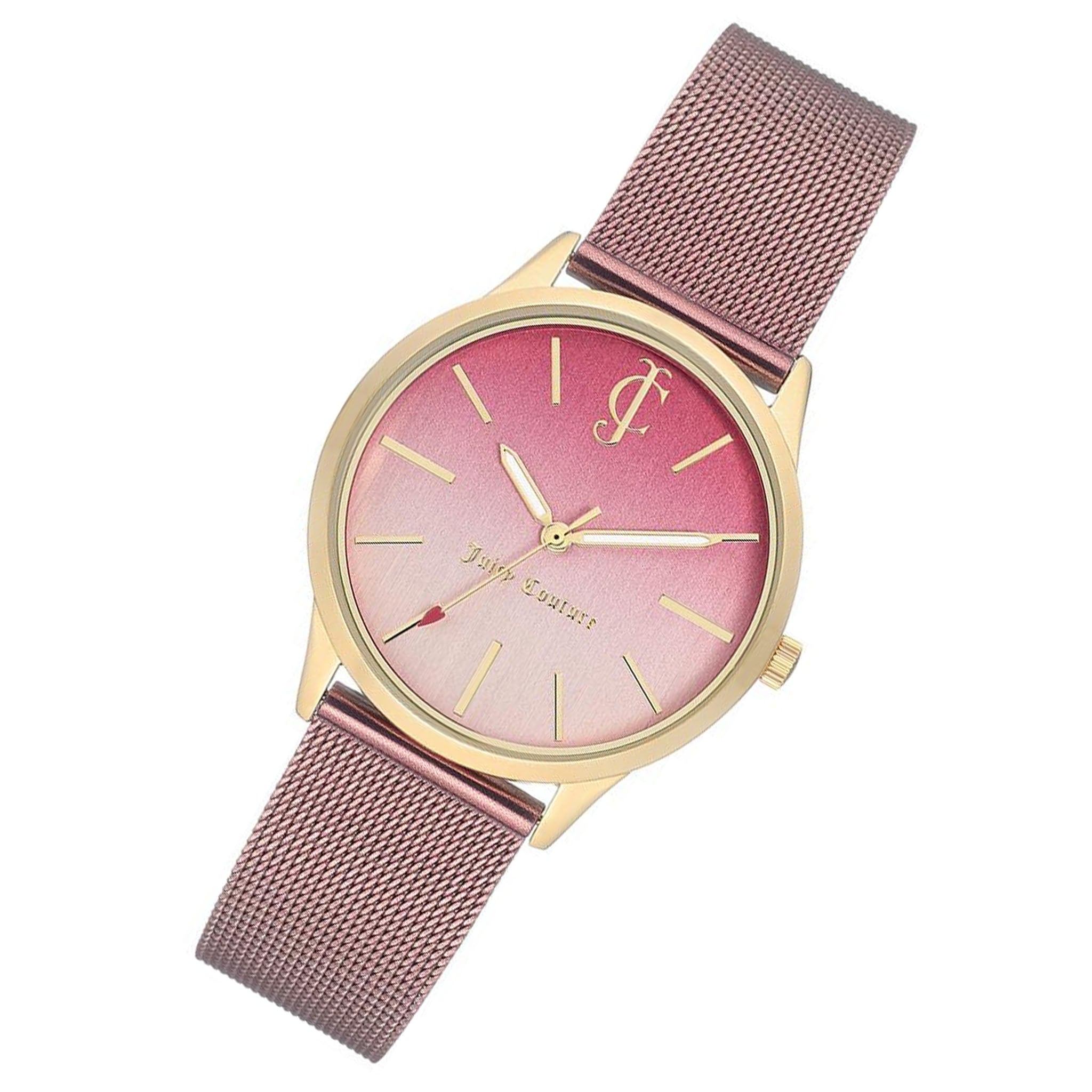 Juicy Couture Pink Mesh Women's Watch - JC1014OMPK