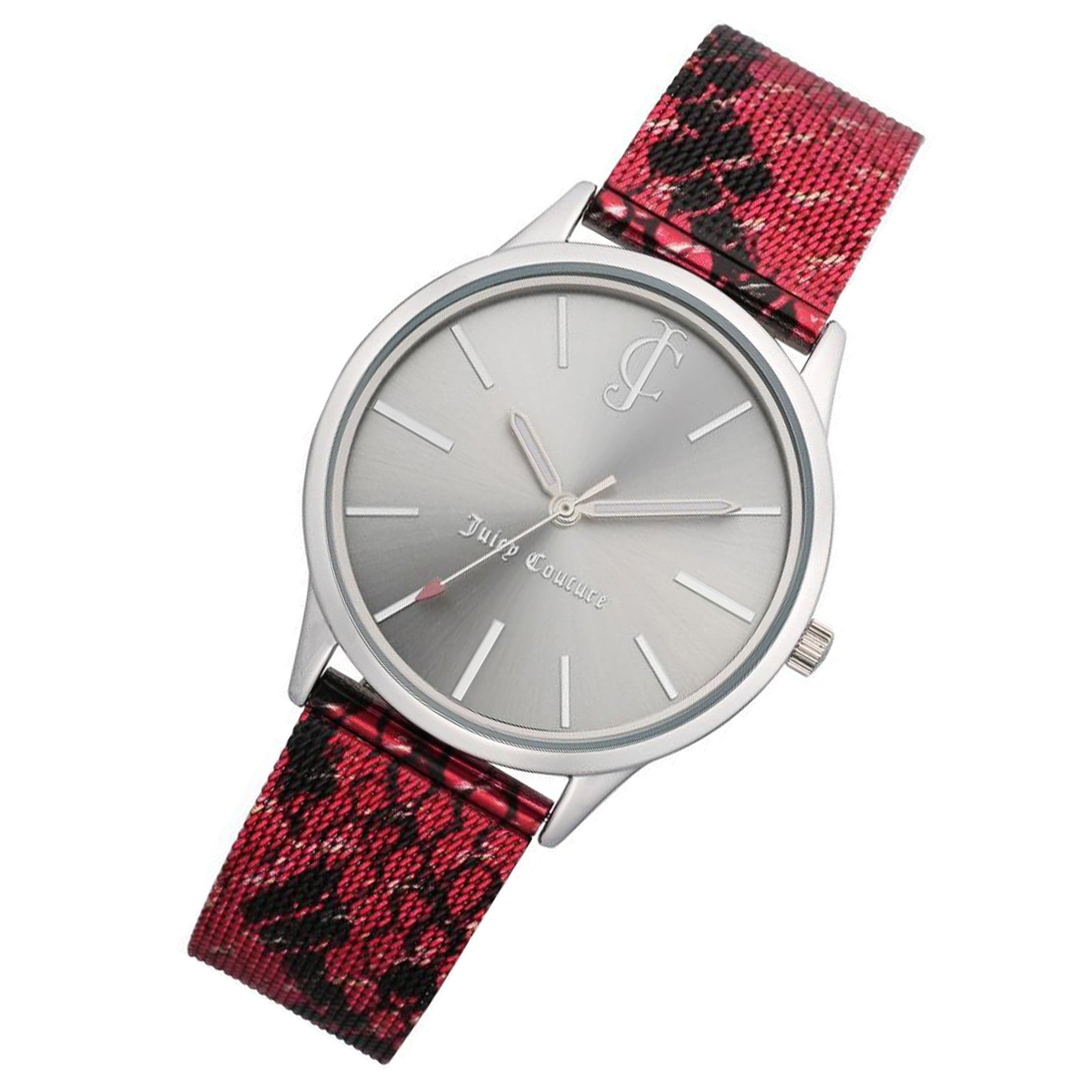 Juicy Couture Steel Mesh Silver Dial Women's Watch - JC1015SVBY