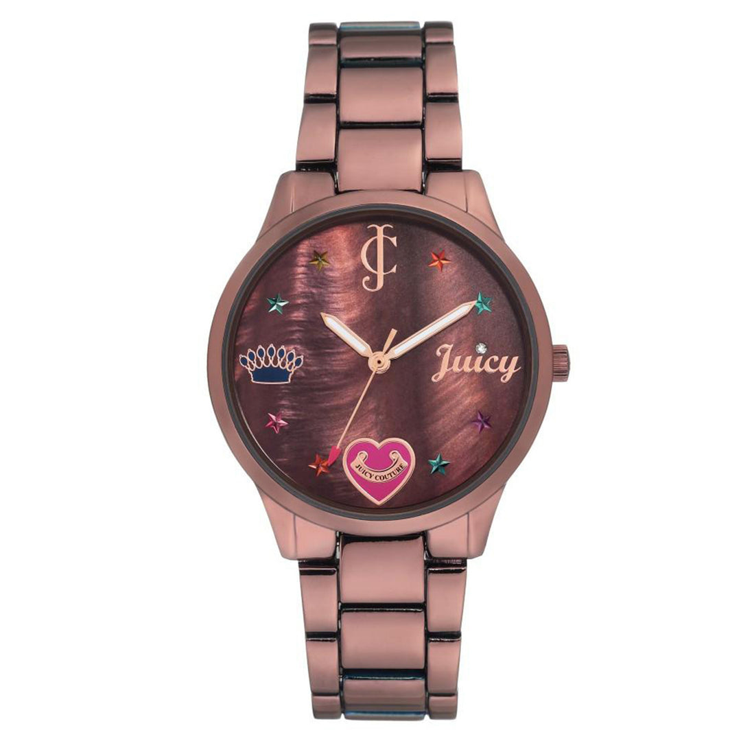 Juicy Couture Brown Steel Ladies Watch - JC1017BMBN