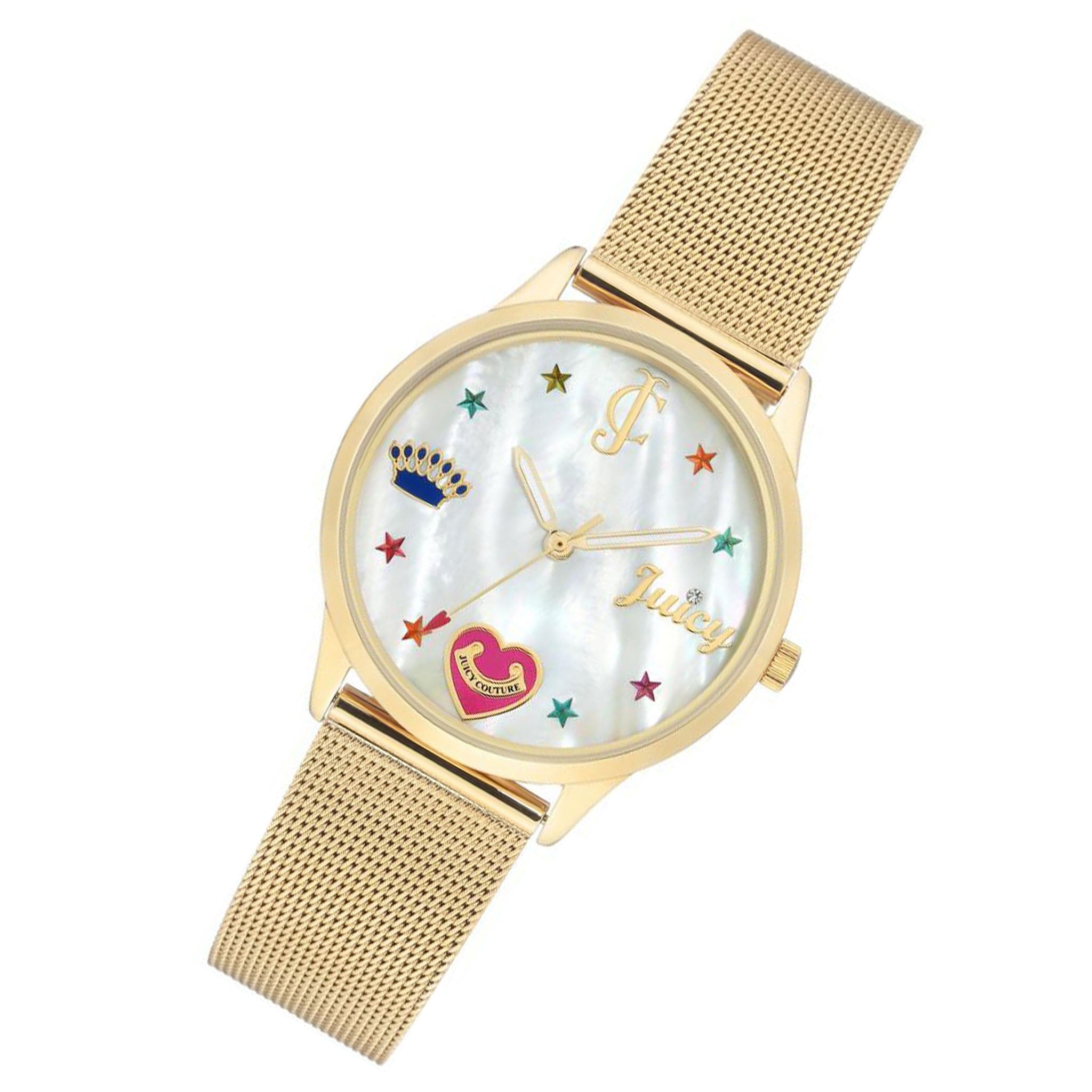 Juicy Couture Gold Mesh Ladies Watch - JC1024MPGB