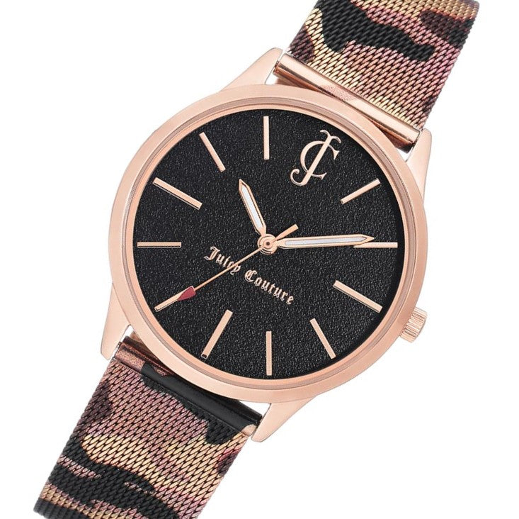 Juicy Couture Rose Gold Mesh Women's Watch - JC1026RGCA