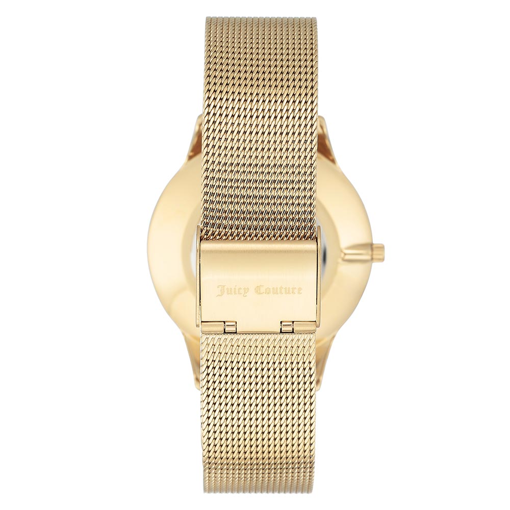 Juicy Couture Gold Mesh Women's Watch - JC1032CHGB