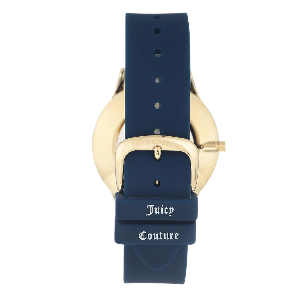 Juicy Couture Navy Blue Dial with Interchangeable Strap Set Ladies Watch - JC1036INST