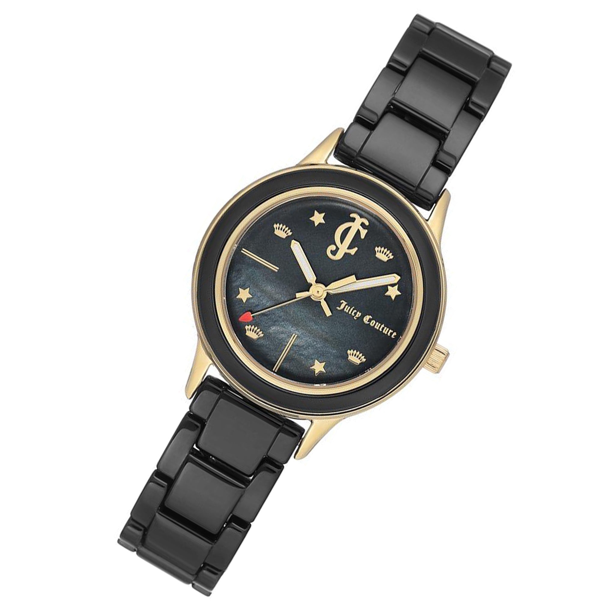Juicy Couture Black Ceramic Women's Watch - JC1046BKGB