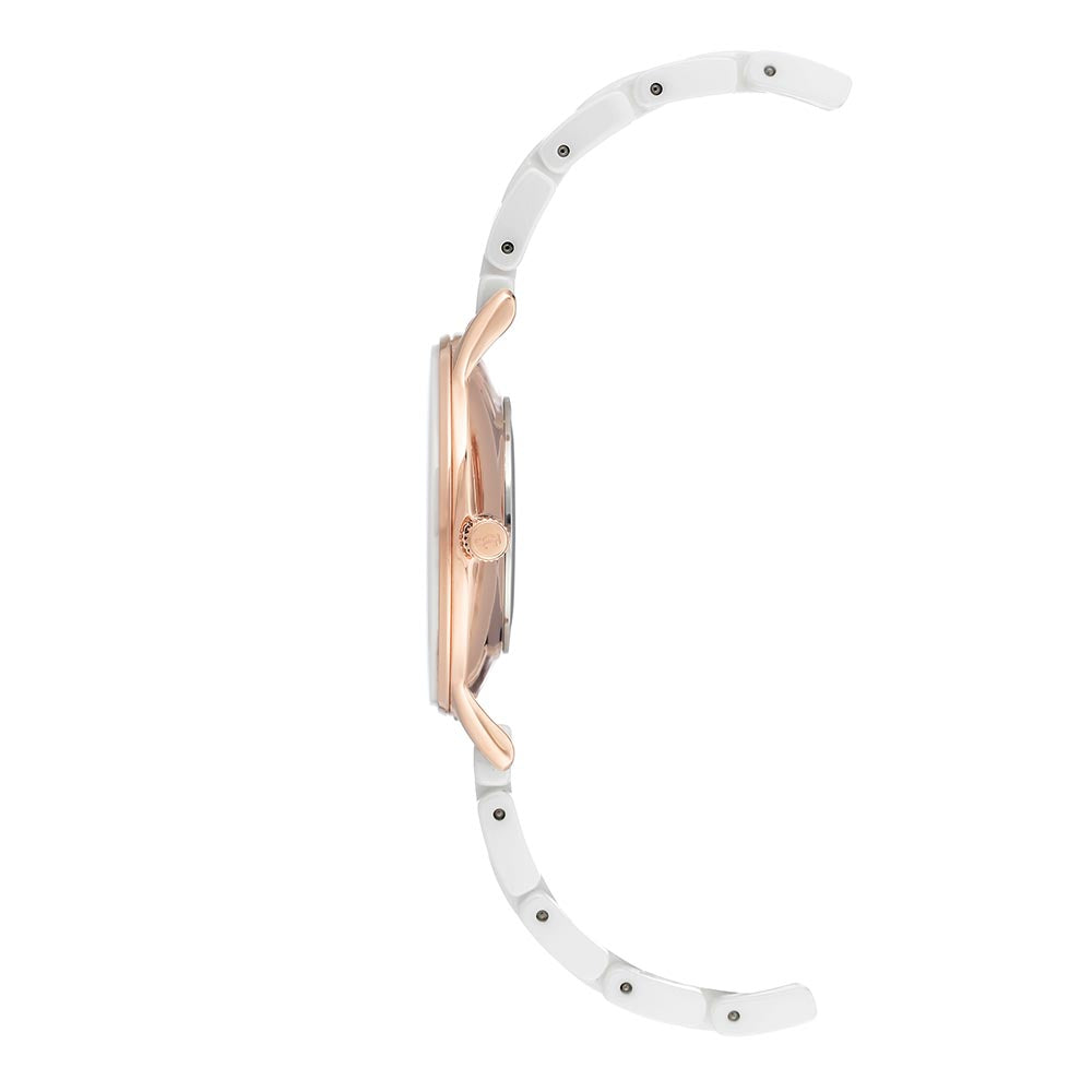 Juicy Couture White Ceramic Women's Watch - JC1046WTRG