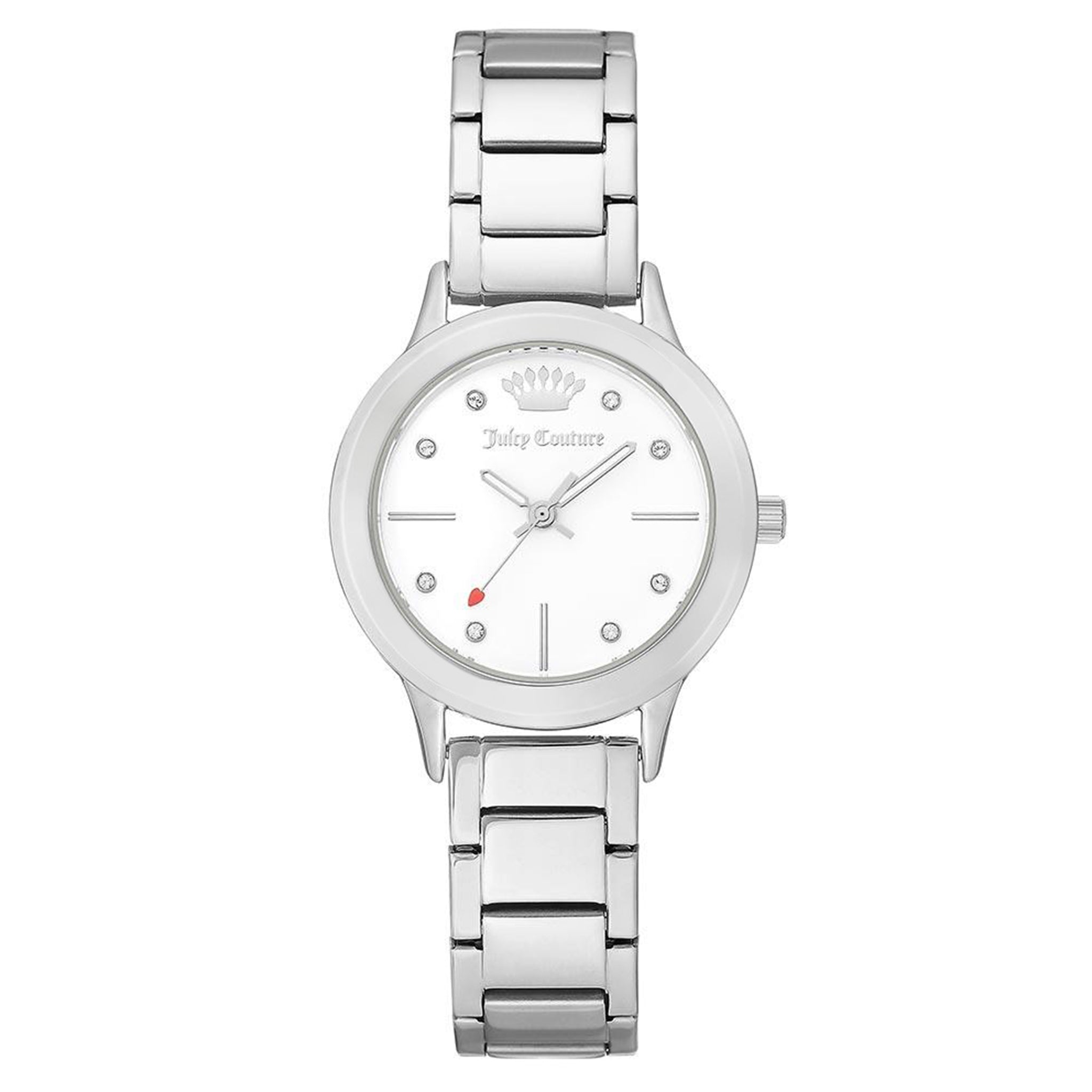 Juicy Couture Silver Steel Women's Watch - JC1051WTSV