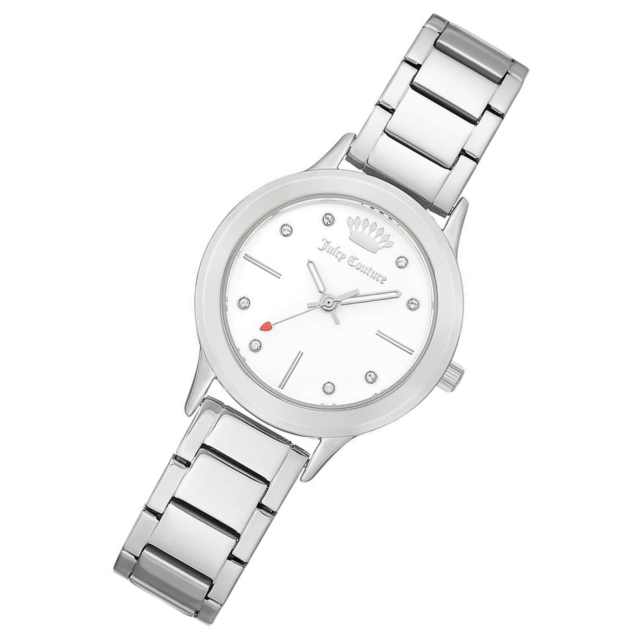 Juicy Couture Silver Steel Women's Watch - JC1051WTSV