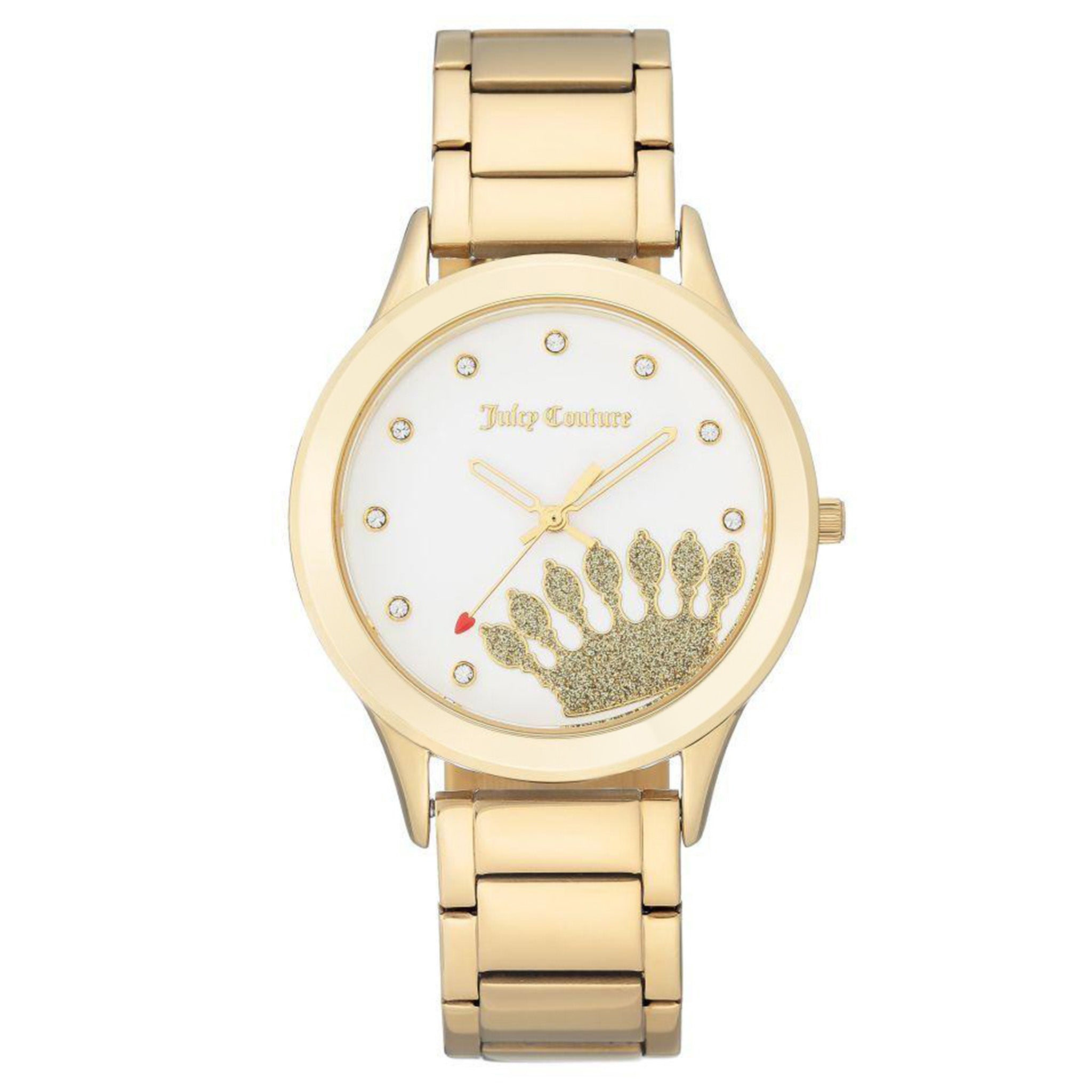 Juicy couture gold watch best sale with diamante crown logo