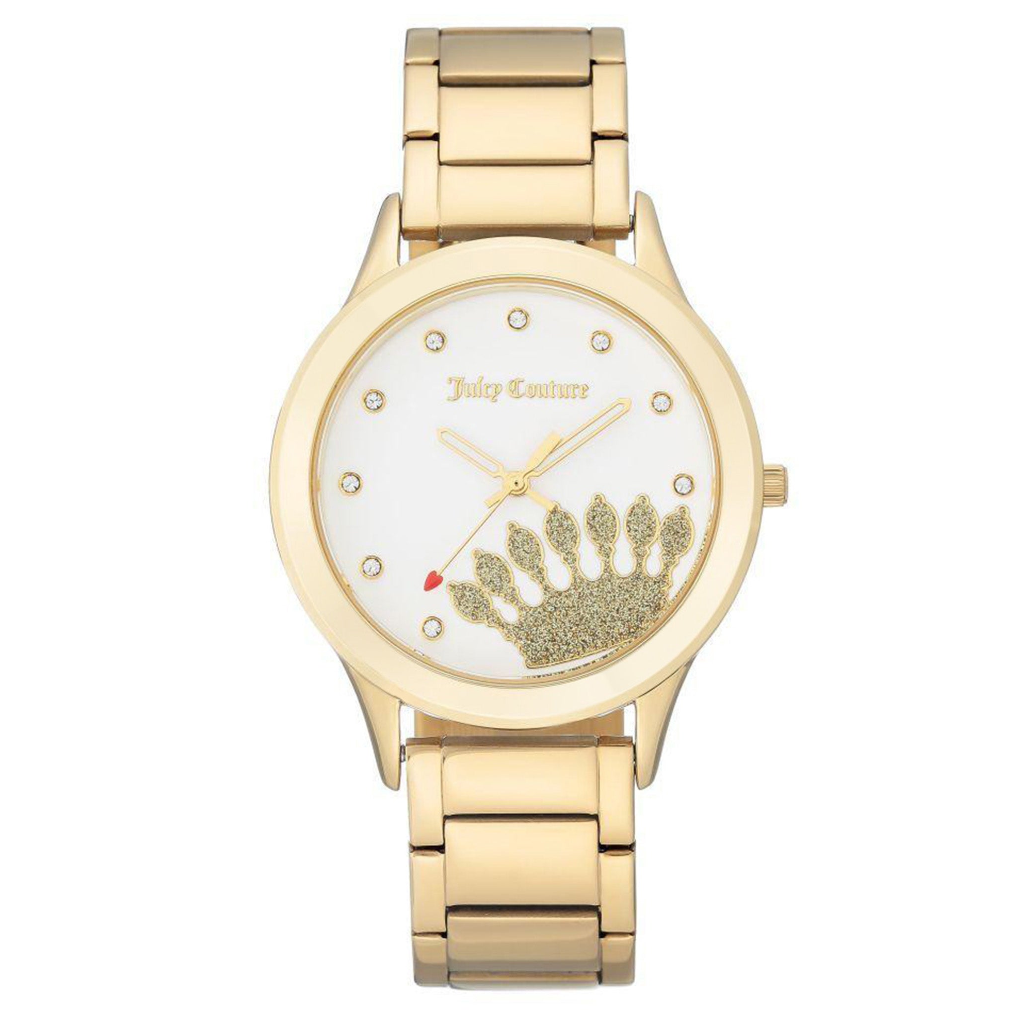 Juicy Couture Gold Steel Ladies Watch - JC1052WTGB