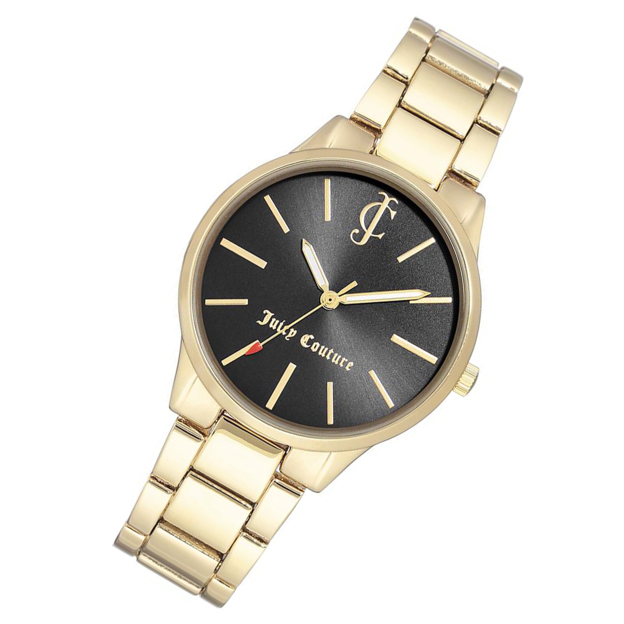 Juicy Couture Gold Steel Ladies Watch - JC1058BKGB