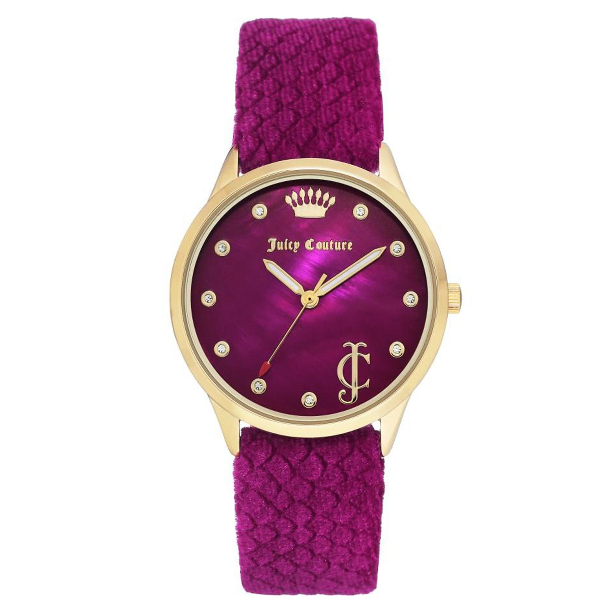 Juicy Couture Pink Velvet Band Women's Watch - JC1060HPHP