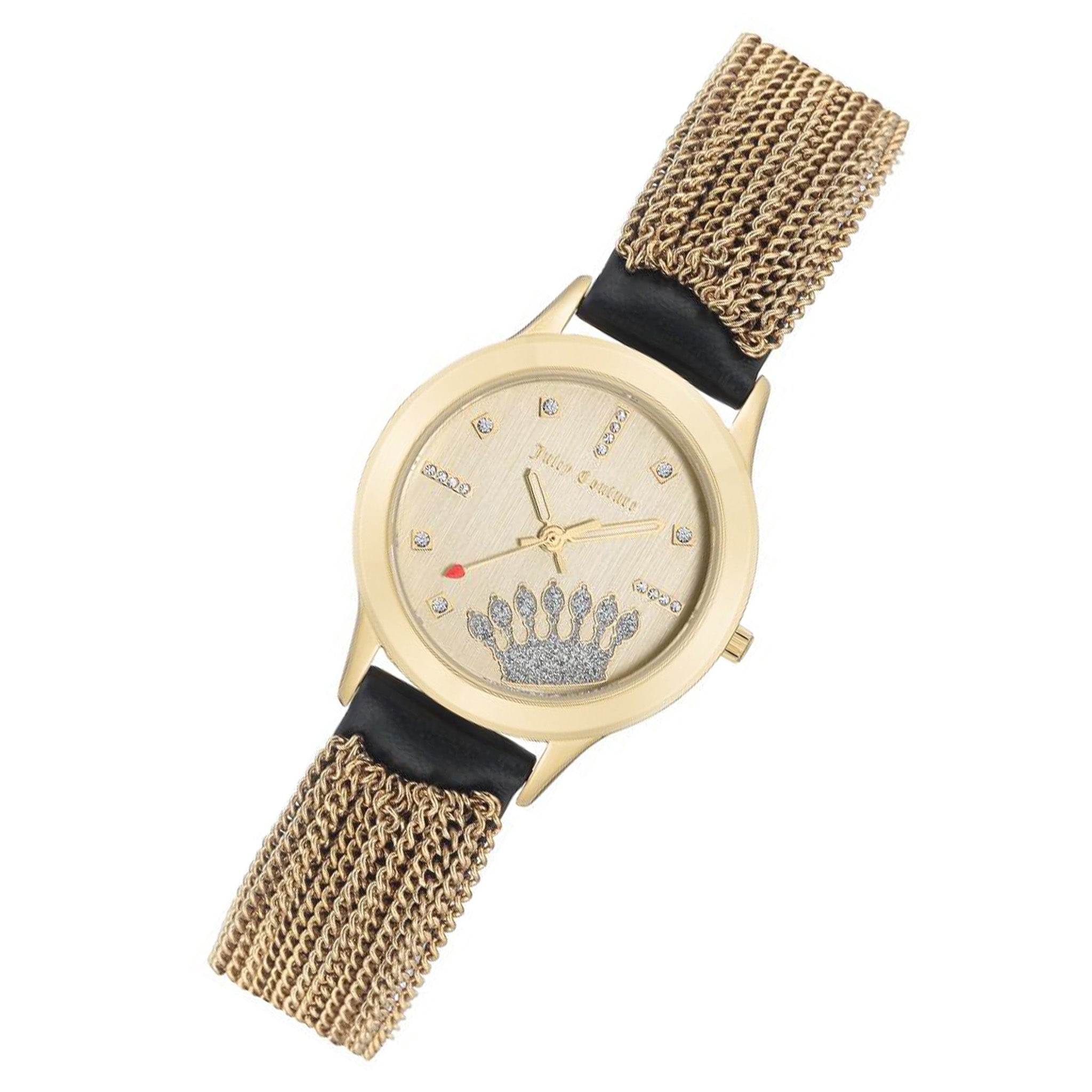 Juicy Couture Gold Tone Tassels Strap Ladies Watch - JC1070CHBK