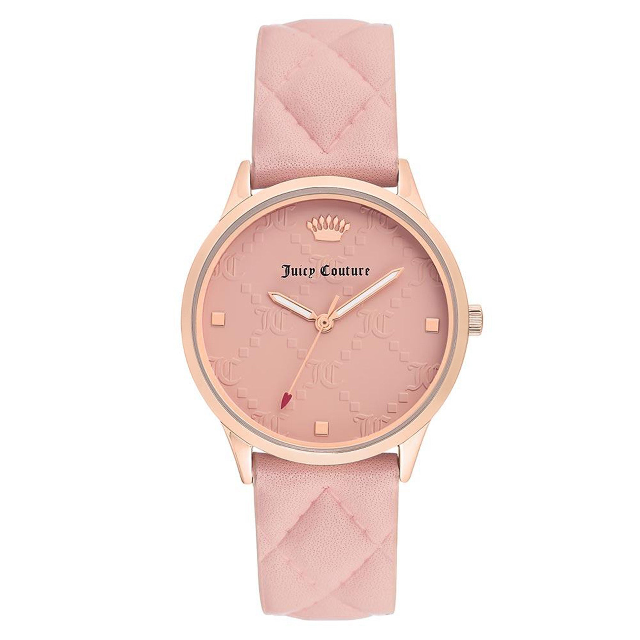 Juicy Couture Pink Leather Women's Watch - JC1080RGPK