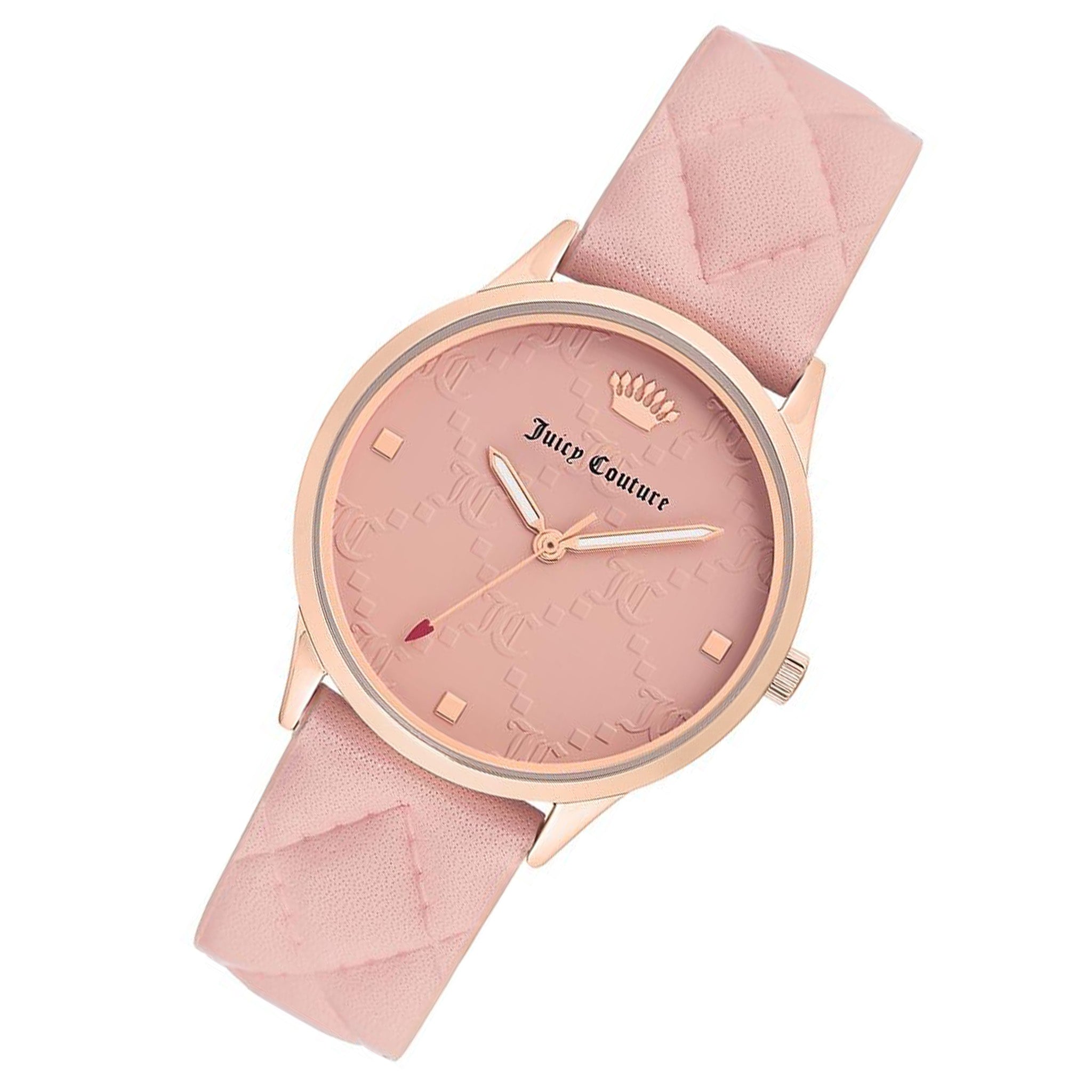 Juicy Couture Pink Leather Women's Watch - JC1080RGPK