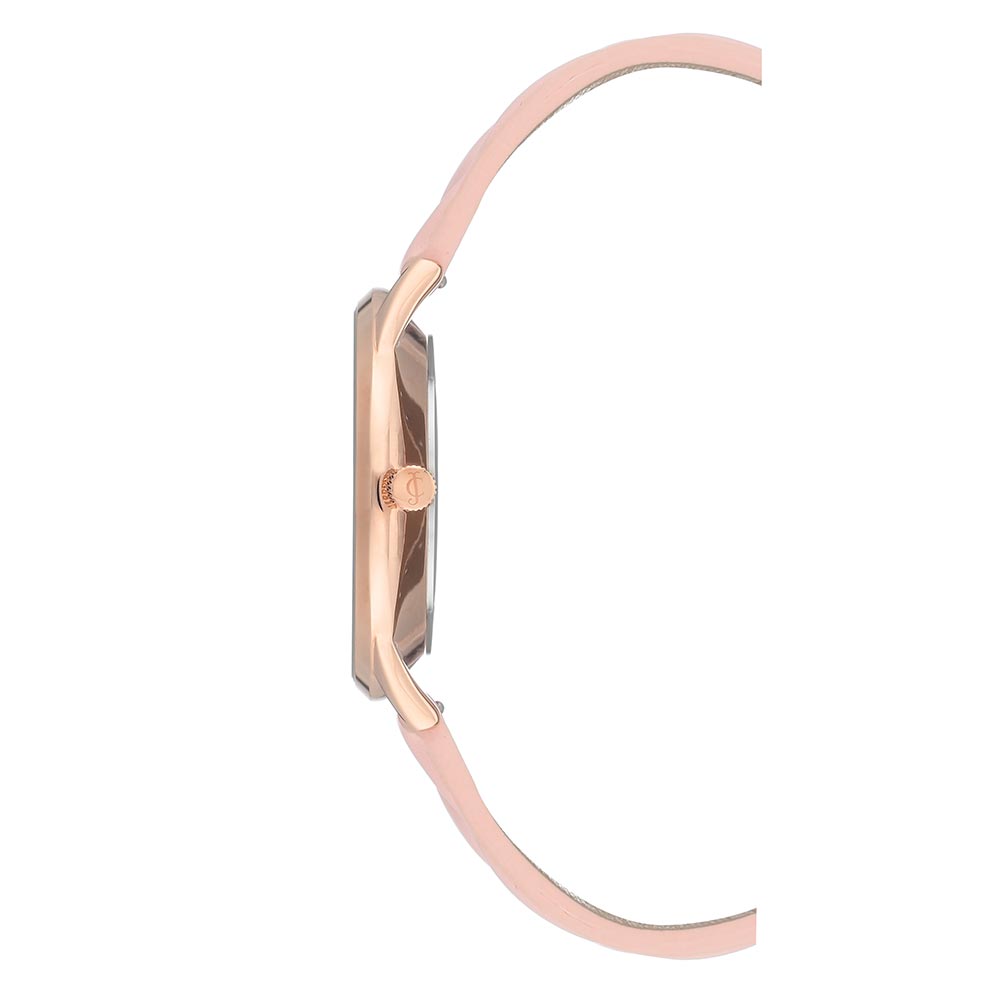 Juicy Couture Pink Leather Women's Watch - JC1080RGPK